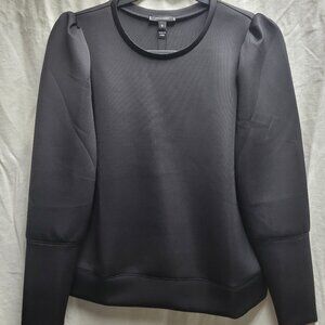 Stella & Dot Black Sweatshirt Top
